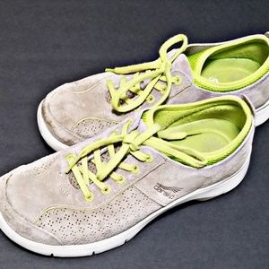 Dansko Slip Resistant Suede Tennis Shoes